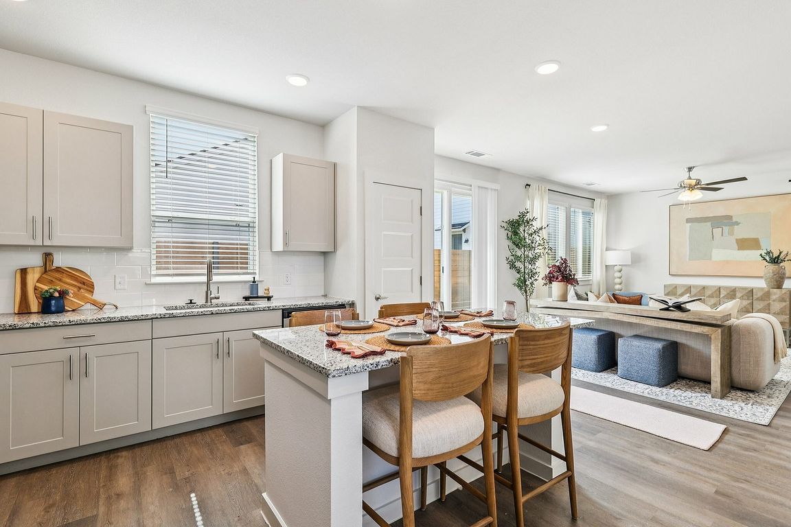 YardHomes Trailside Unit 908 Kitchen