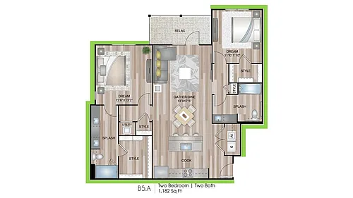 Floor plan B5