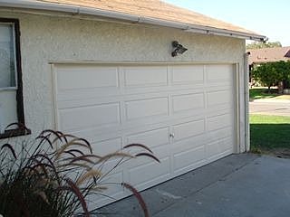 New  garage door