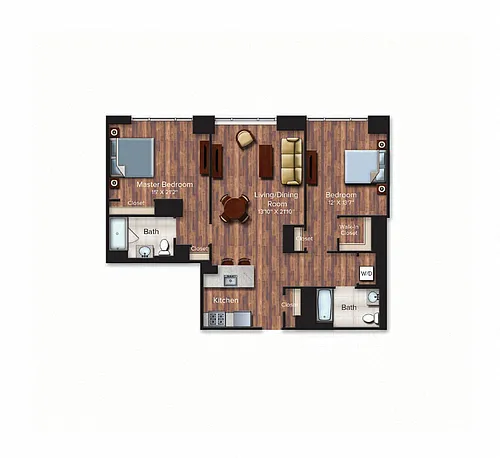 Floor plan 2F-1189