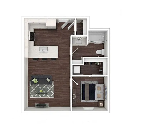 Floor plan The Monroe