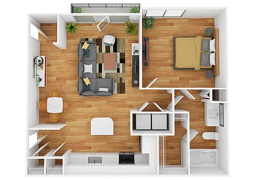 Floor plan A3 | Renovated