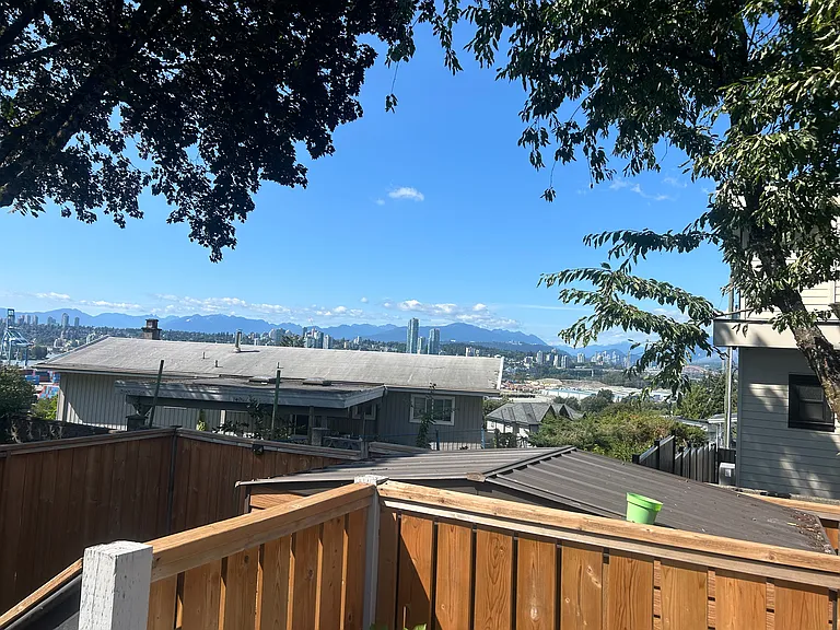 View from back patio