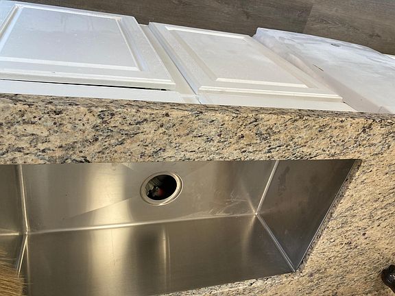 Stainless Steel Kitchen sink and Granite countertop