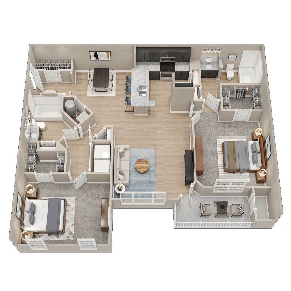 Floor plan Piper