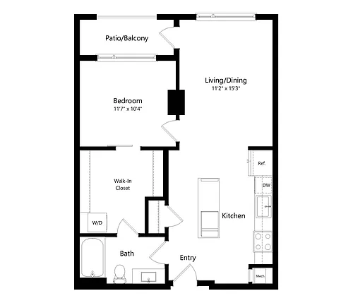 Floor plan A21