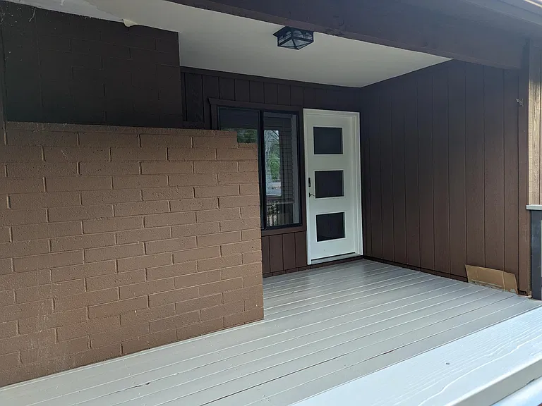 Front door patio