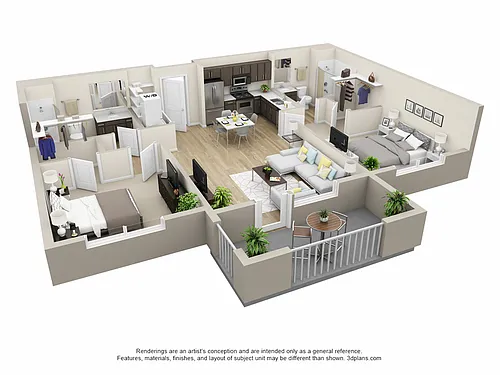 Floor plan Chorus