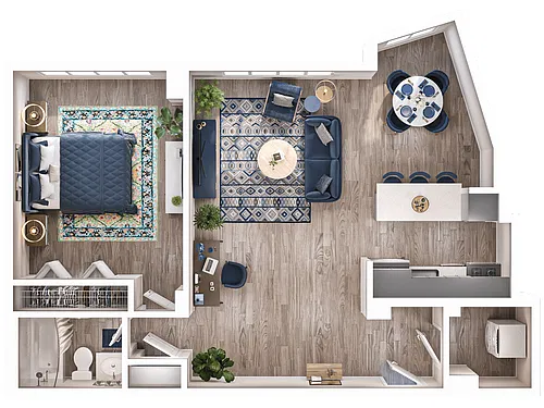 Floor plan A1G