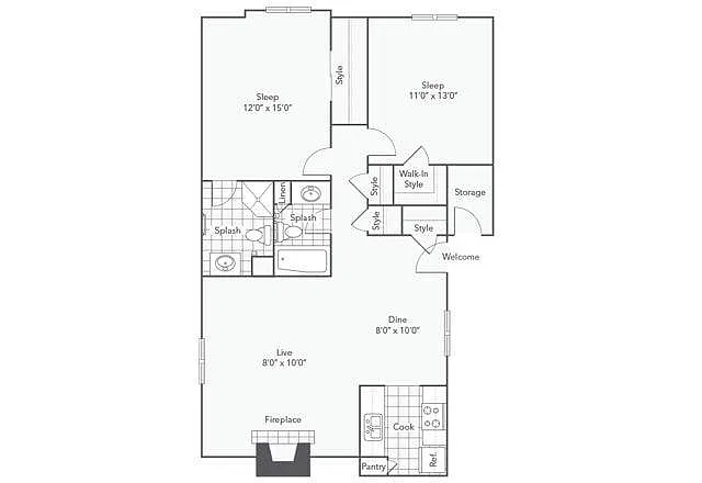 Floor plan B5