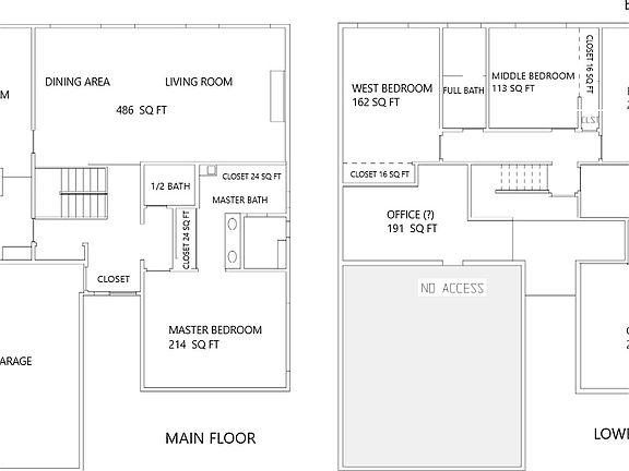 Plan view, whole house