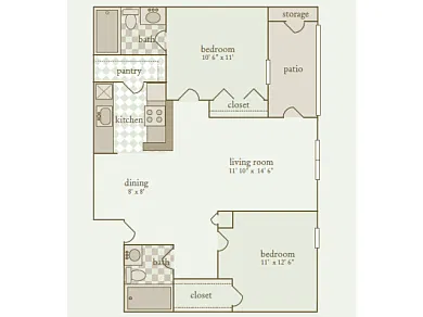 Floor plan Parkside - Executive
