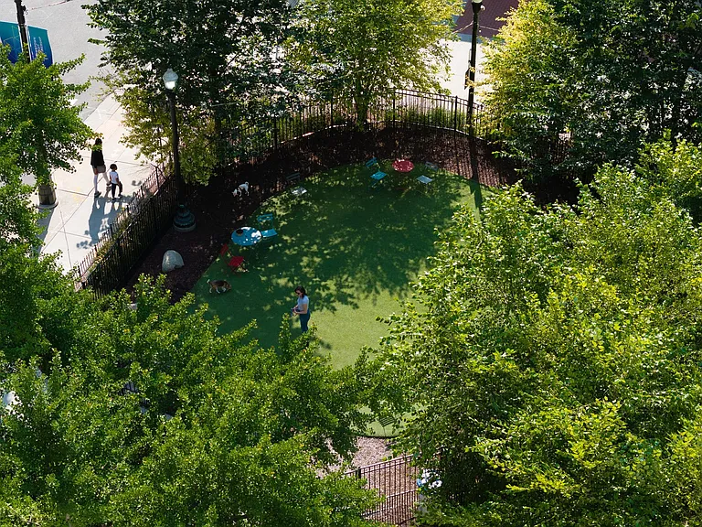 Capitol Park Dog Park - Aerial View