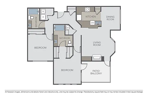 Floor plan Martinique