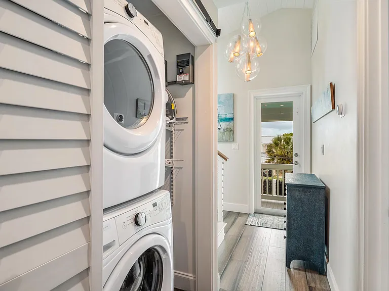 Private washer and dryer
