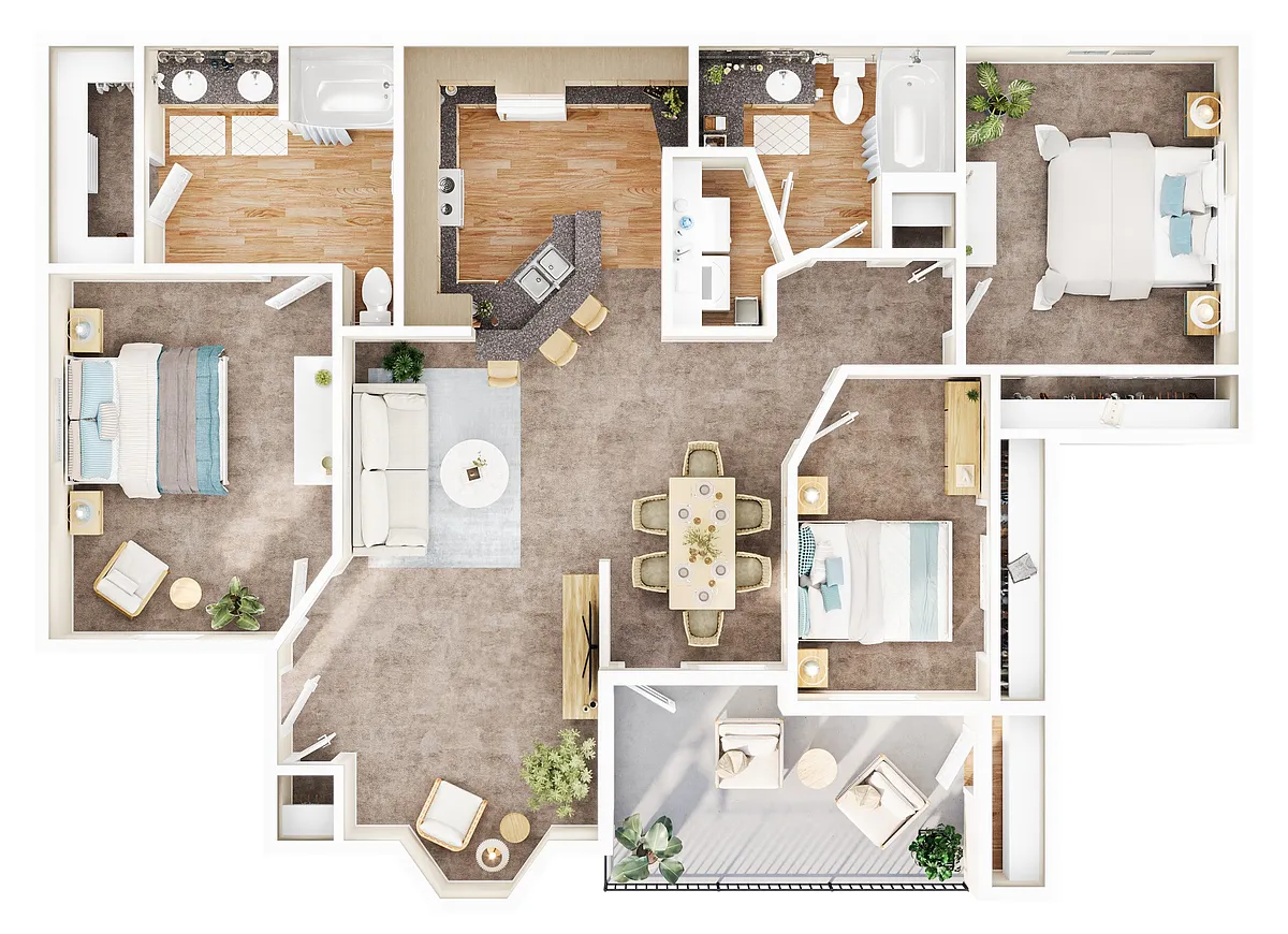 Floor plan C1
