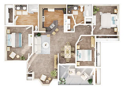 Floor plan C1