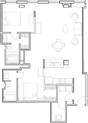 Floor plan 5th Avenue