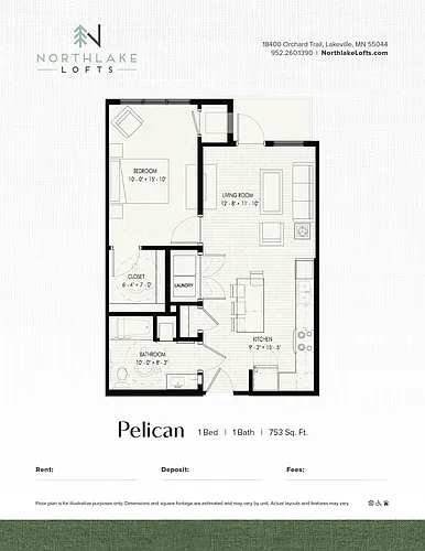 Floor plan Pelican