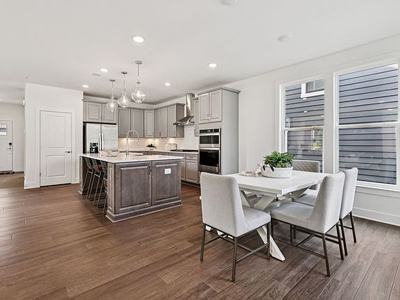 Cafe Overlooks the Kitchen and Gathering Room