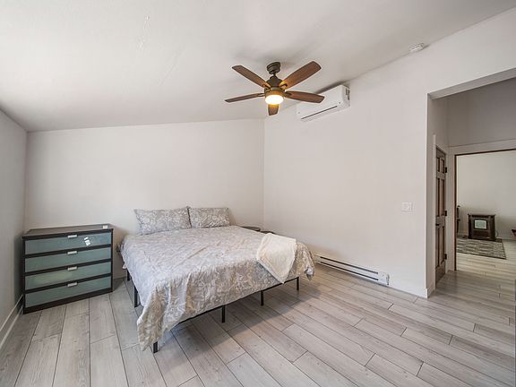 Master Bedroom with Huge walk in Closet.