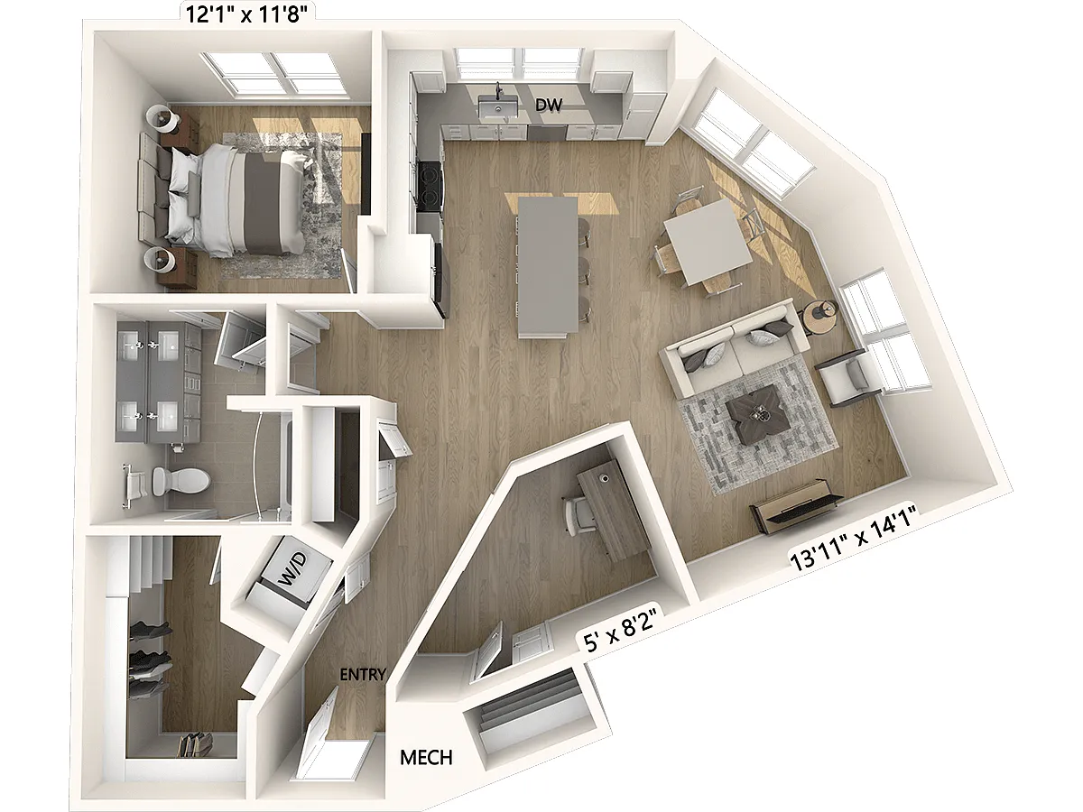 Floor plan A10 - Design Collection I