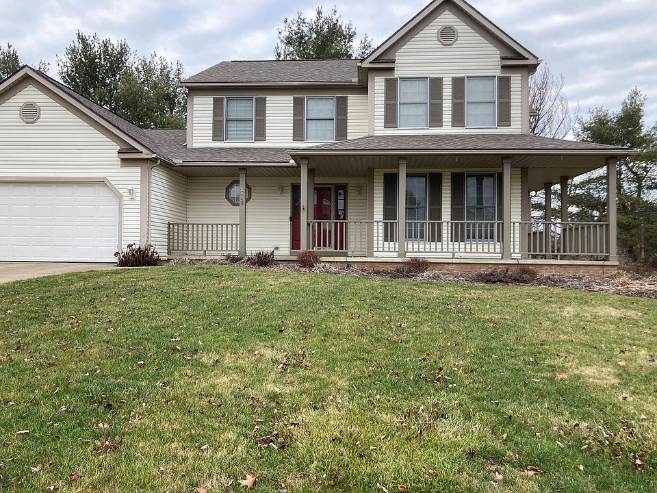 Farm style wrap around porch