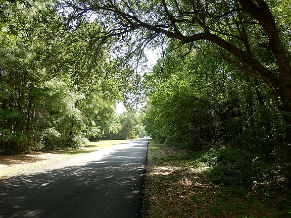 Paved road frontage