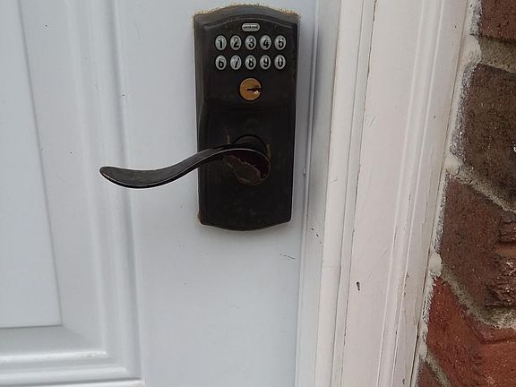 Key less entry front door