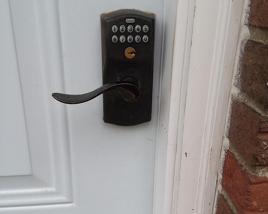 Key less entry front door