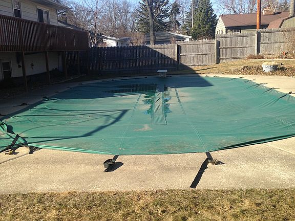 New winter pool cover