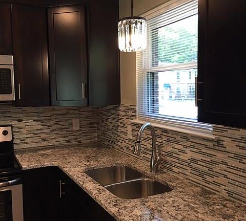 Beautiful new soft close cabinets/ granite/ backsplash tile/ SS appliances