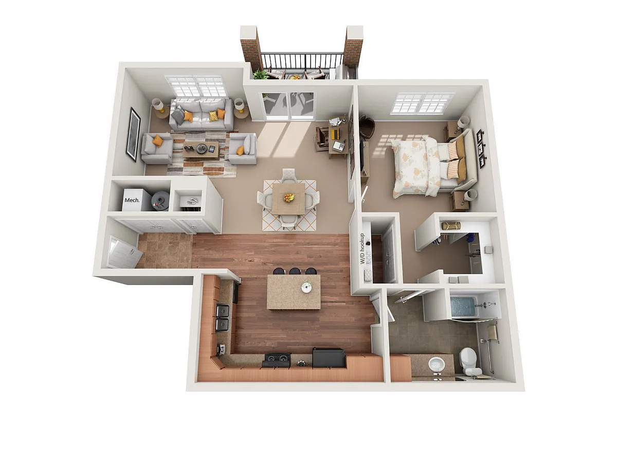 Floor plan Highland