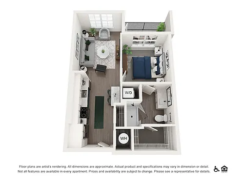Floor plan 1B