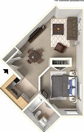 Village Square Apartments — Photo 28