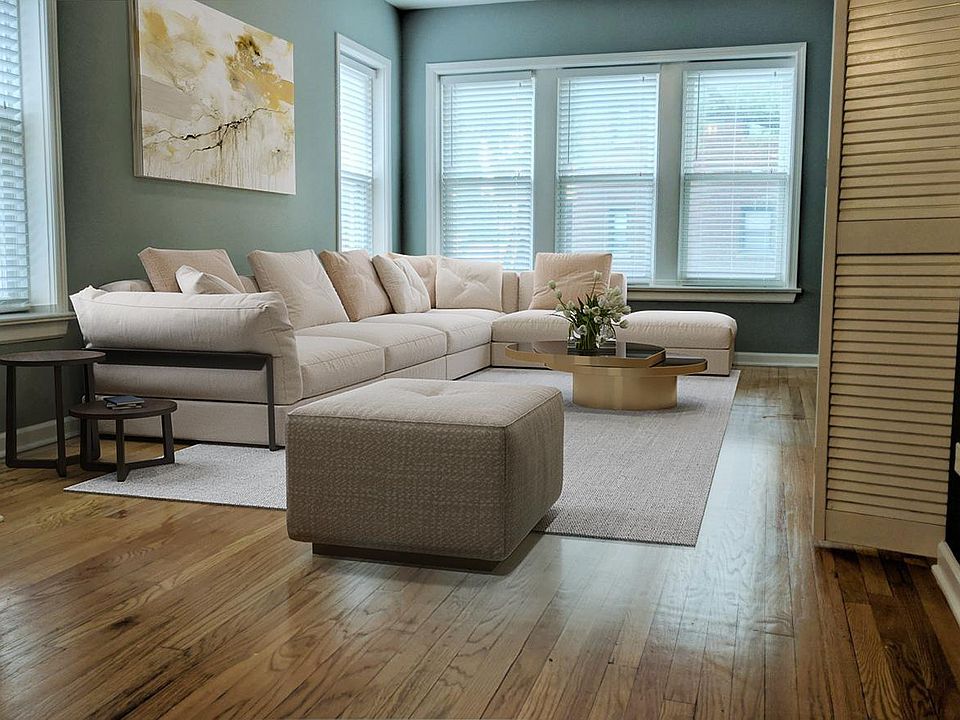 Living Area - Staged Virtually