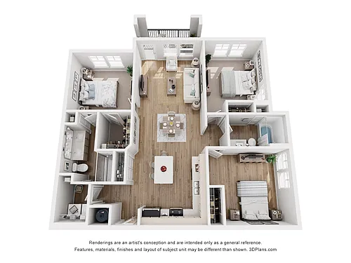 Floor plan C1