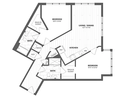 Floor plan 2E2