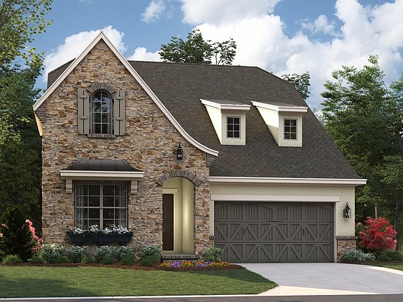 Balboa - French Cottage e II 2-Car Front Load Garage Note Renderings may show optional featur