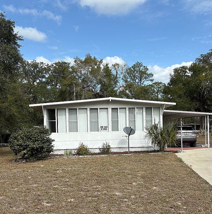 Front, enclosed sunroom