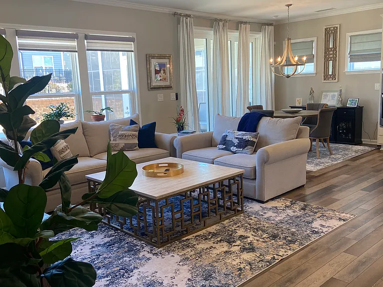 Living and dining