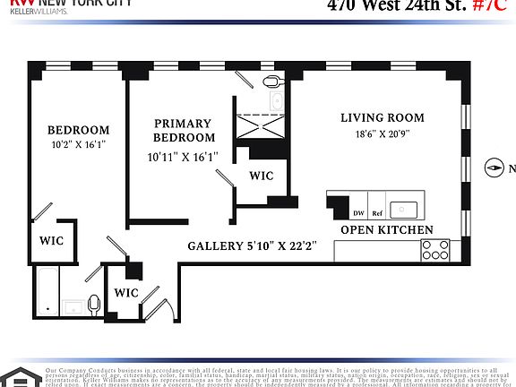 2nd image of 465 W 23rd St APT 7C