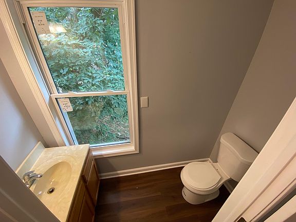 First floor half bath