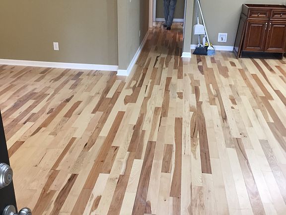 Hickory hardwood floors