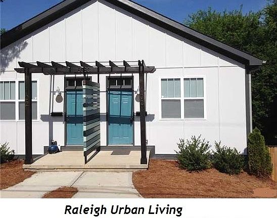 A bright and clean duplex in the Heart of Downtown Raleigh
