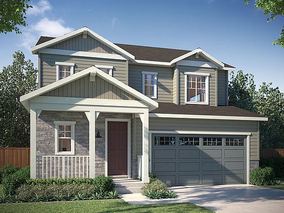 Example of Plan 3502 Homestead Style Exterior