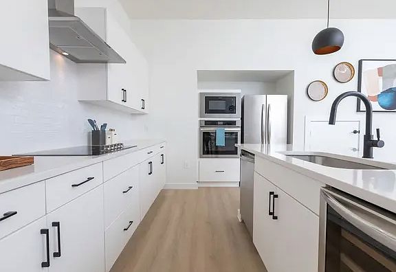 wine/beverage fridge in every unit!
