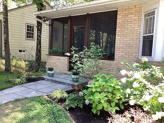 Screened in porch for reading, relaxing, studying, meals, or entertaining.