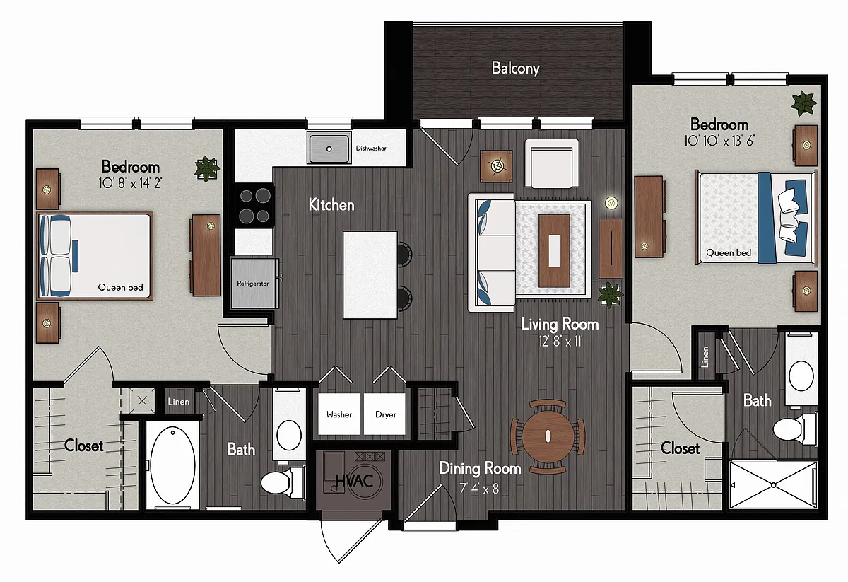 Floor plan Haywood