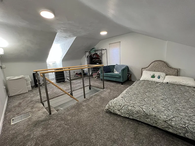 secondary bedroom on third floor